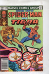 Marvel Team-Up #125 Spidey And Tigra! News stand Variant FN