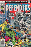 Defenders #49 Early Moon Knight Giffen Art Bronze Age FVF