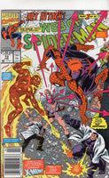 Web Of Spider-Man #73 Art Attack! News Stand Variant VF