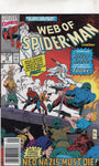 Web Of Spider-Man #72 Silver Sable! Neo-Naxis! News Stand Variant VFNM