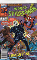 Web Of Spider-Man #68 Tombstone! News Stand Variant VF