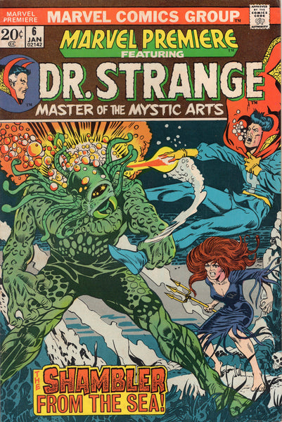 Marvel Premiere #6 Dr. Strange Master Of The Mystic Arts! Bronze Age Classic Ploog, Buscema & Brunner Art VG