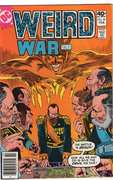 Weird War Tales #84 "The Battle Is Begun!" Bronze Age VG