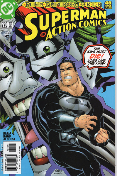 Action Comics #770 Featuring Superman "Emperor Joker!" VF