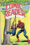 Comic Reader #206 Spidey and Batman Mignola! HTF Fanzine VF