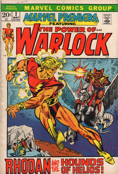 Marvel Premiere #2 The Power Of Warlock! Bronze Age Gil Kane Classic VG+