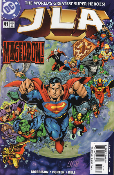 JLA  #41 Mageddon! VF 'Nuff Said