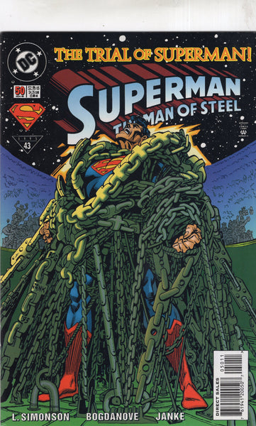 Superman The Man Of Steel #50 The Trial! FVF