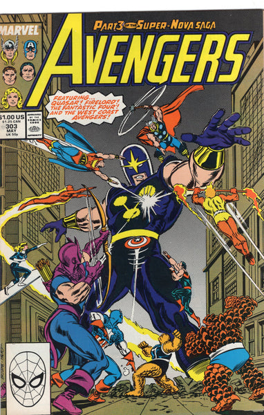 Avengers #303 The Super-Nova Saga! FVF
