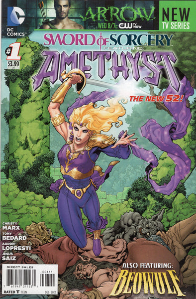 Sword Of Sorcery #1 Featuring Amethyst DC New 52 Series FN