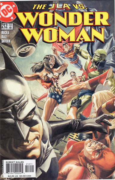 Wonder Woman #212 VS. The JLA! VF