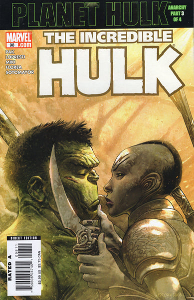 Incredible Hulk #98 Planet Hulk Anarchy VFNM