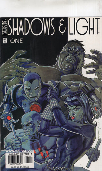 Marvel Shadows And Light #1 Wrightson Ditko! VF