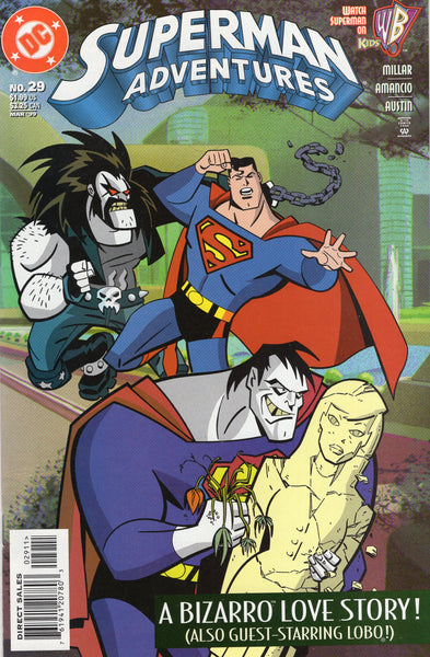 Superman Adventures #29 "A Bizarro Love Story!" NM-