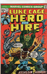 Luke Cage, Hero For Hire #6 Assassin In Armor! HTF Bronze Age Classic FN