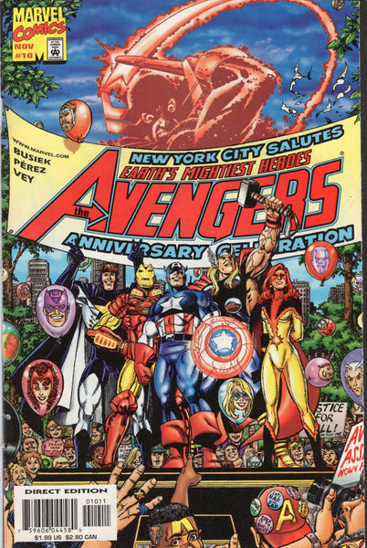 Avengers Earth's Mightiest Heroes #10 NYC Salute VF