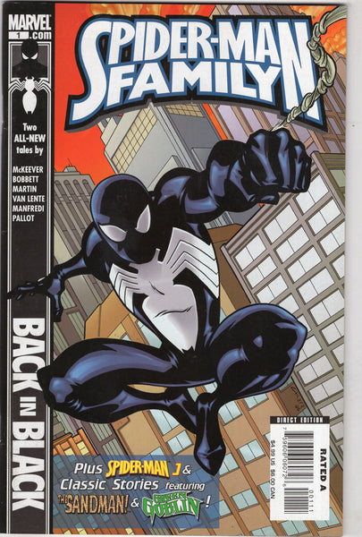 Spider-Man Family #1 Back In Black! FVF