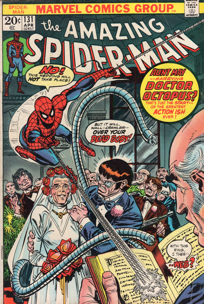 Amazing Spider-man #131 Aunt May and Dock Ock w/ MVS VG+