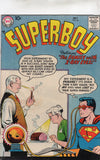 Superboy #66 The Family With X-Ray Eyes! Golden Age 10 Cent Cover VGFN