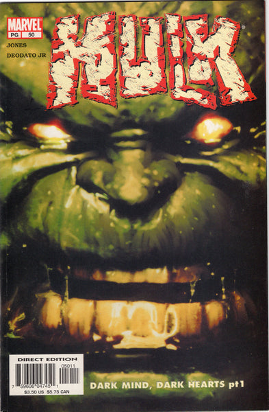 Incredible Hulk #50 Dark Mind, Dark Hearts... VF