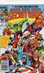 Marvel Super Heroes Secret Wars #1 "The Ultimate Menace!" HTF News Stand Variant FVF