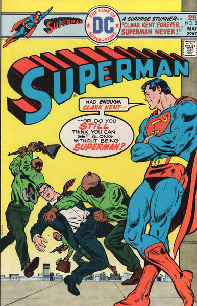 Superman #297 Clark Kent Forever!" Bronze Age VGFN