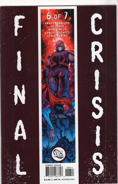 Final Crisis #6 Darkseid Triumphant? VFNM