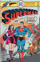 Superman #298 "The World Can Get Along Without Superman!" BRonze Age FN