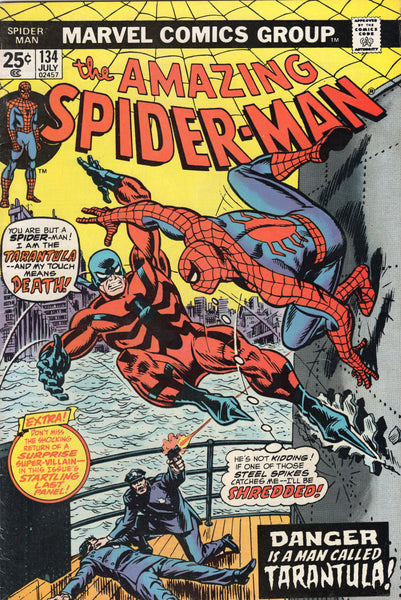 Amazing Spider-Man #134 Second Punisher Appearance FN