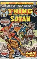 Marvel Two-In-One #14 The Thing & Son Of Satan! Bronze Age Classic with MVS FN