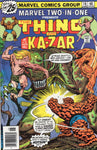 Marvel Two-In-One #16 Benjy And Ka-Zar! Bronze Age FN