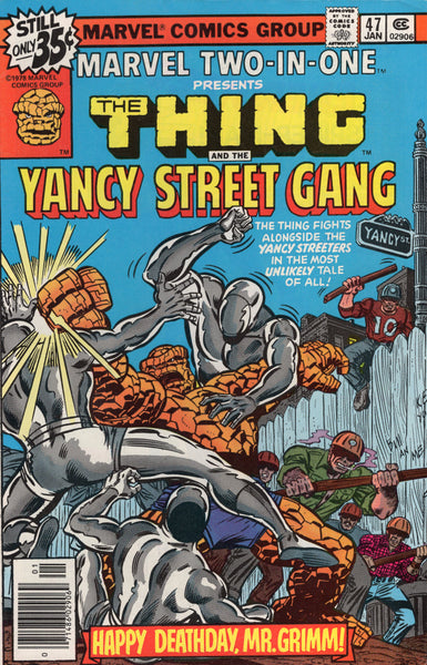 Marvel Two-In-One #47 Benjy & The Yancy Street Gang! Bronze Age VG