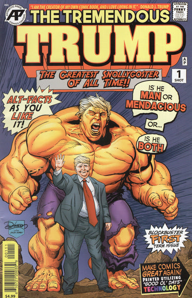 The Tremendous Trump #1 One Shot Parody "Make Comics Great Again!" VF