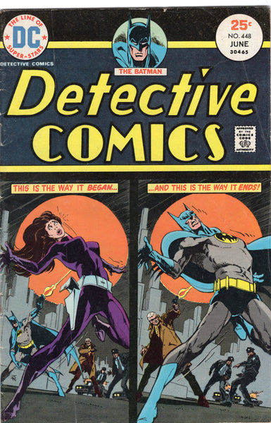 Detective Comics #448 The Way It ends... Bronze Age Classic VG