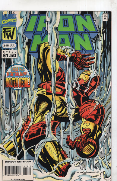 Iron Man #318 Molten Metal... VF