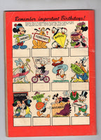 Walt Disney's Mickey Mouse Almanac #1 HTF Dell Giant VG