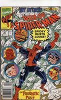 Web Of Spider-Man #76 Spidey Busts Loose! News Stand Variant VGFN