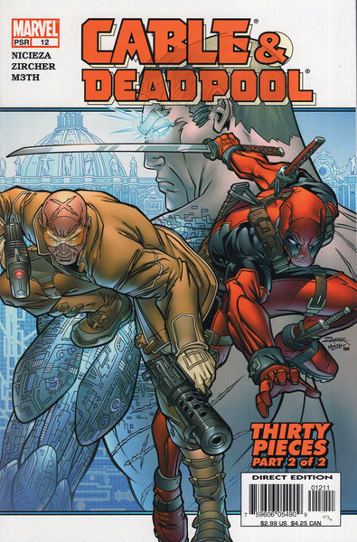 Cable & Deadpool #12 Thirty Pieces VFNM