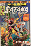Marvel Premiere #27 Satana, The Devil's Daughter! Bronze Age Horror Classic VGFN