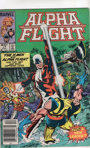 Alpha Flight #17 Wolverine & The X-Men Byrne Classic News Stand Variant VG