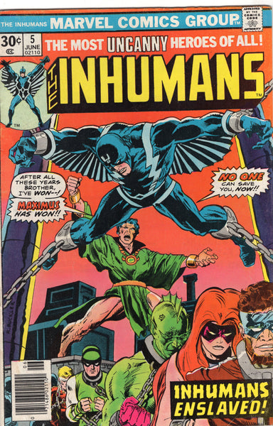 Inhumans #5 Enslaved! Bronze Age Classic VGFN