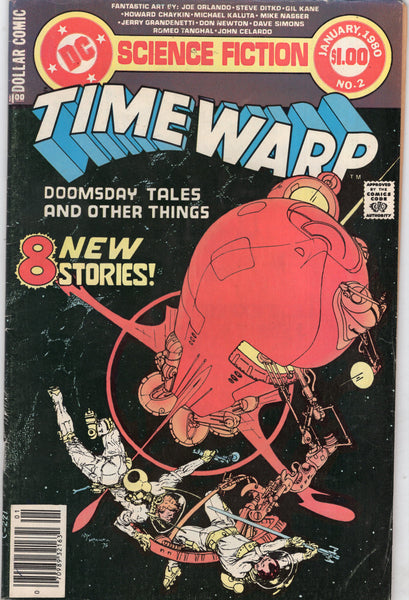 Time Warp #2 Doomsday Tales Dollar Giant Kaluta Art VGFN