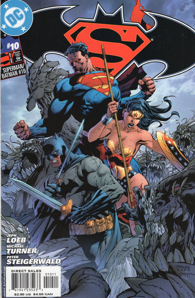 Superman / Batman #10 Wonder Woman! Turner Art!! VFNM