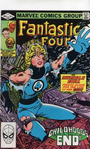 Fantastic Four #245 Sue Storm "Childhood's End" Byrne Classic FVF