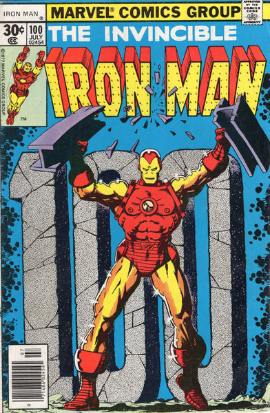 Iron Man #100 Anniversary Special The Mandarin & Starlin Cover VGFN