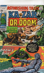 Astonishing Tales #1 Ka-Zar & Dr Doom! Bronze Age Key FN+