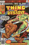 Marvel Two-In-One #39 Benjy & The Vision! Bronze Age VG