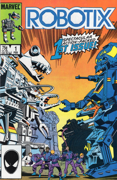 Robotix #1 HTF Action-Packed First Issue VF