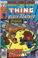 Marvel Two-In-One #40 Benjy & The Black Panther! Bronze Age VG