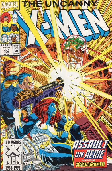 Uncanny X-Men #301 Assault On Aerie! VFNM